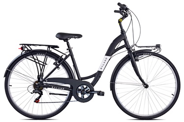Велосипед городской Esperia 6300 ALU 46 6V TZ50, 28 ″, 18" рама, черный