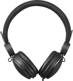 Laidinės ausinės Sandberg MiniJack Headset with Line-Mic, juoda