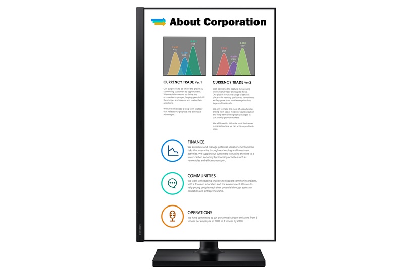 Монитор Samsung F24T450FQR, 24″, 5 ms