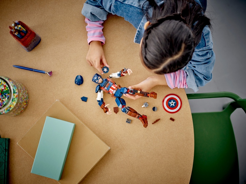 Конструктор LEGO® Marvel Captain America Construction Figure 76258, 310 шт.