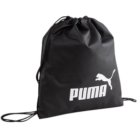 Сумка для обуви Puma Phase Gym Sack, черный, 14 л, 43 см x 37.5 см
