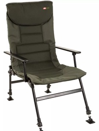 Saliekamais tūrisma krēsls JRC Defender Hi-Recliner Armchair, zaļa