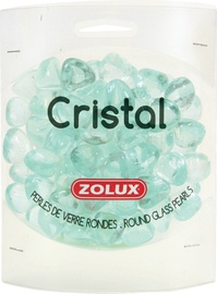 Стеклянная галька Zolux Cristal 357555, 0.472 кг, голубой