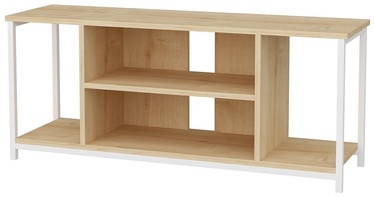 TV-laud Kalune Design Rinaldo, pruun/valge, 35 cm x 120 cm x 50.8 cm