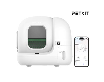 Slēgta tipa kaķu tualete Petkit Pura Max 2 Premium P9902 2, balta, iekštelpu, viedais, 48 cm x 48 cm x 52 cm