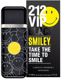 Parfüümvesi Carolina Herrera 212 VIP Black Smiley, 100 ml