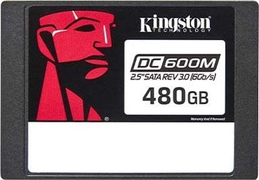 Kietasis diskas (SSD) Kingston DC600M SEDC600M/480G, 2.5", 480 GB