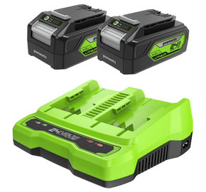 Rinkinys Greenworks GSK24B4X, 24 V, li-ion, 4000 mAh