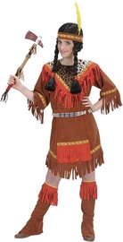 Kostüüm lastele Widmann Indian Girl, pruun, polüester, 128 cm