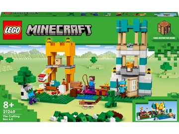 Конструктор LEGO® Minecraft® The Crafting Box 4.0 21249, 605 шт.