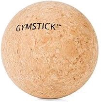 Masāžas bumbiņa Gymstick Active Fascia Ball Cork 72047, bēša, 65 mm