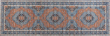 Paklāja celiņš Beliani Midalam, zila/oranža, 240 cm x 80 cm