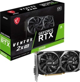 Vaizdo plokštė MSI GeForce RTX 3050 KGMSIN305377005, 8 GB, GDDR6