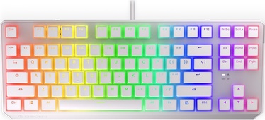 Клавиатура Endorfy Thock TKL Pudding Kailh Brown Английский (US), белый