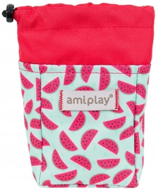 Аксессуары Amiplay Be Happy Dog Treats Dispenser Watermelon, зеленый/розовый