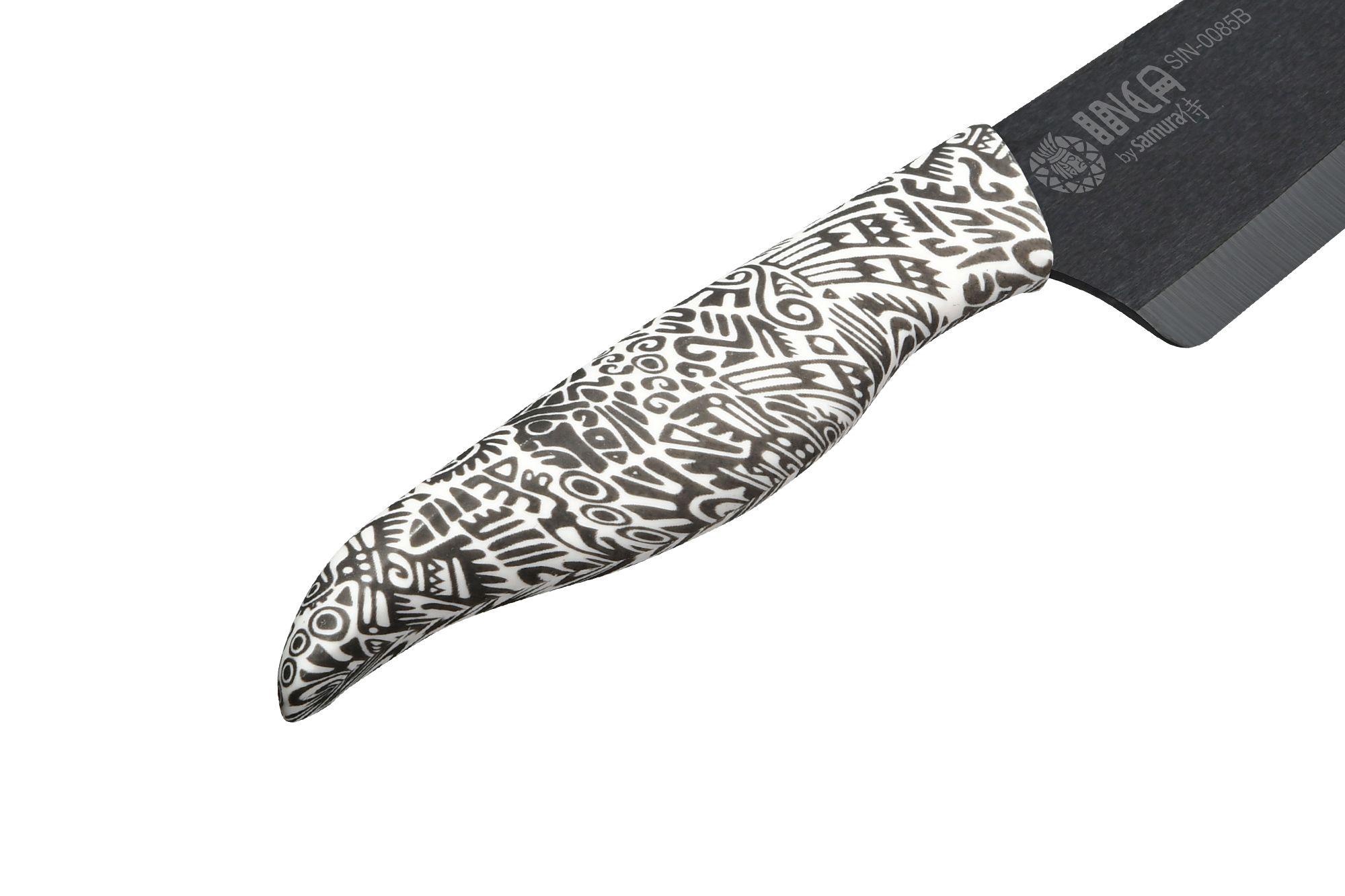 Samura Inca with white ceramic blade, chef's knife 18.7 cm.