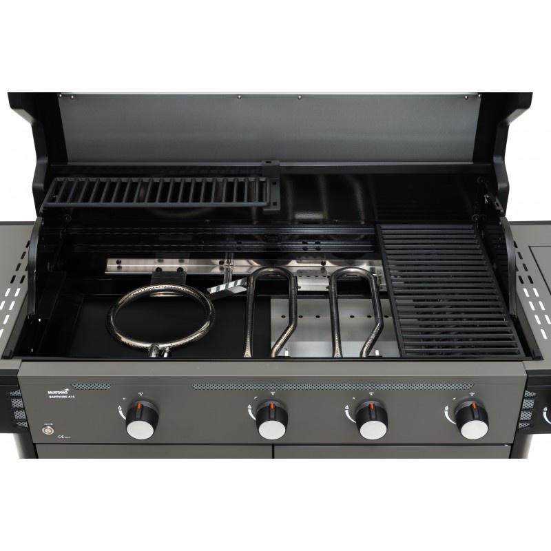 Gaasigrill Mustang Sapphire 4+1, 179 cm x 59 cm