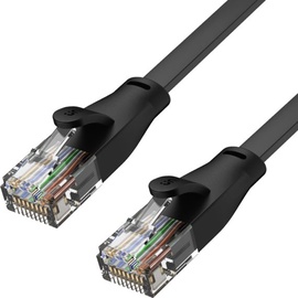 Сетевой кабель Unitek Cat6 U/UTP RJ-45, RJ-45, 0.5 м, черный