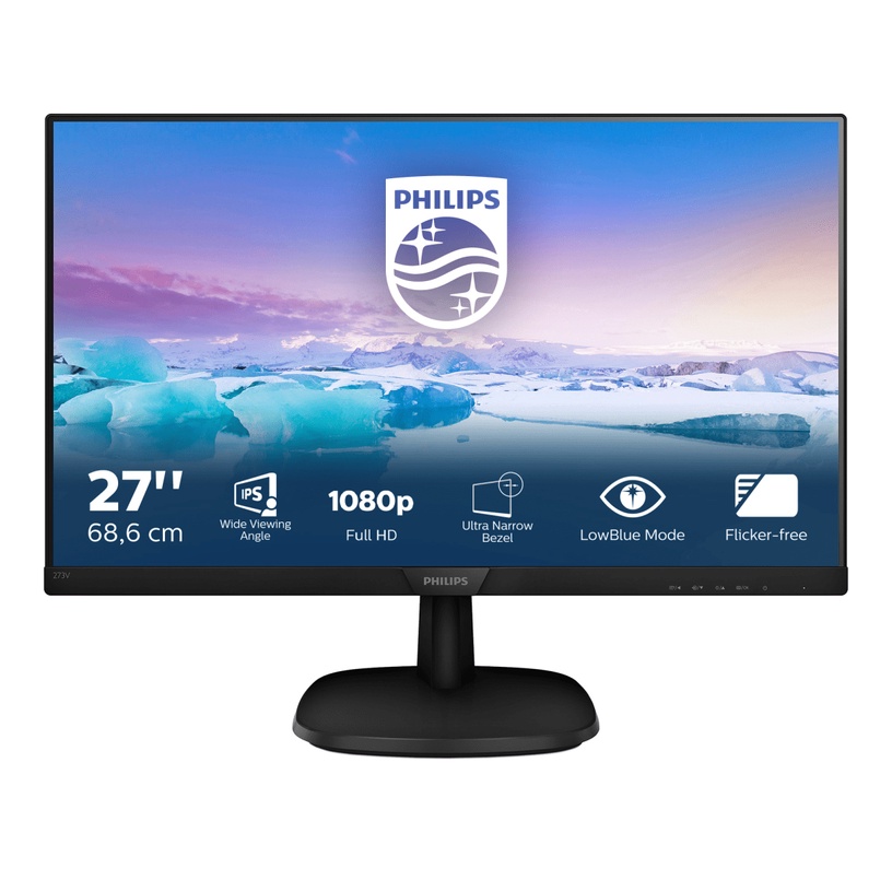 Monitors Philips 273V7QDSB/00, 27", 5 ms
