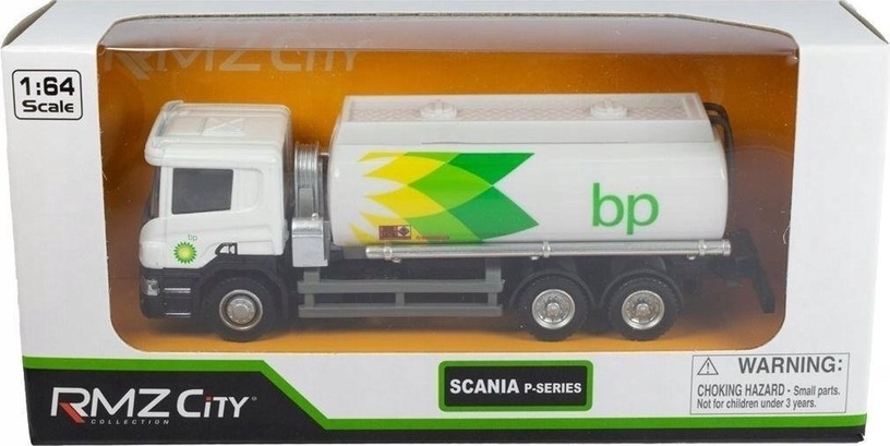Rotaļu kravas automašīna Daffi Scania BP Tanker 412726, balta