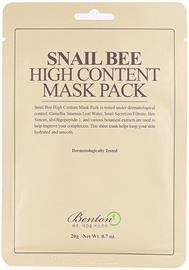 Näomask Benton Snail Bee High Content, 20 ml, naistele