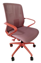 Krēsls MN HT-294B, 52 x 47 x 105 cm, sarkana