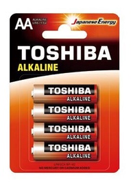 Baterijas Toshiba BP-4C, AA, 1.5 V, 4 gab.