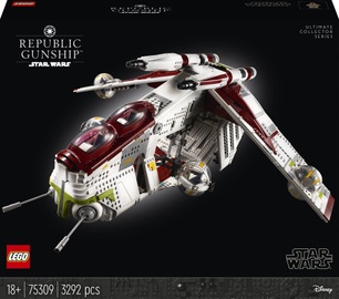 Konstruktor LEGO Star Wars Vabariigi relvalaev™ 75309, 3292 tk