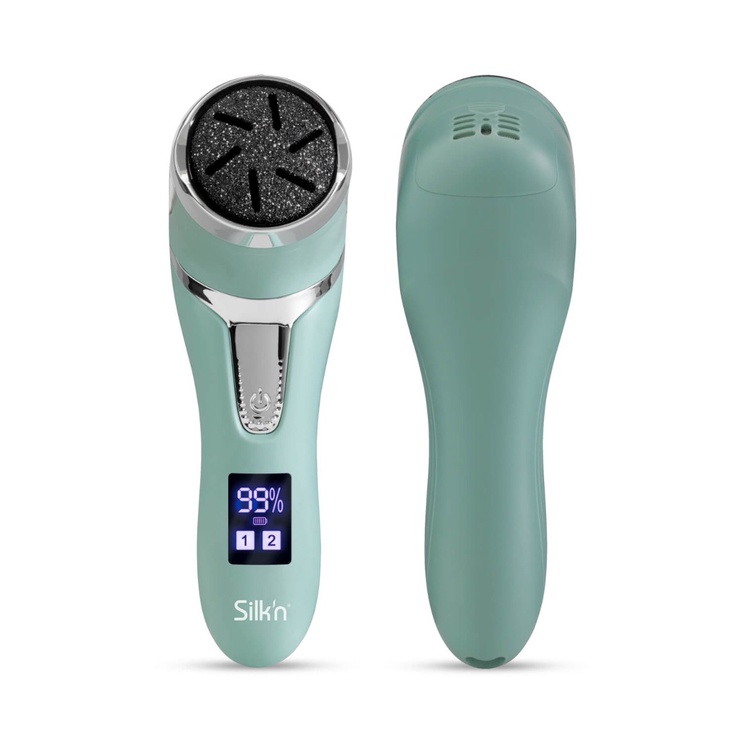 Kāju kopšanas ierīce Silkn FreshPedi Callus Remover, zaļa
