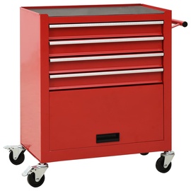 Коробка VLX Tool Trolley, красный
