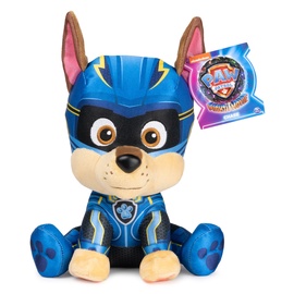 Mīkstā rotaļlieta Paw Patrol Mighty Pups Movie Chase, zila, 22 cm