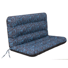 Krēslu spilvens Hobbygarden Ania PNHCOB10, zila/tumši zila, 110 x 120 cm