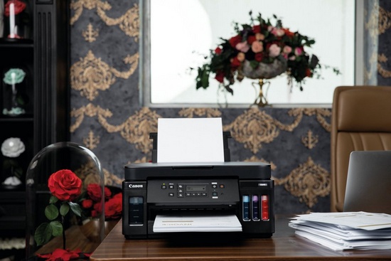 Daudzfunkciju printeris Canon PIXMA PIXMA G6050, tintes, krāsains