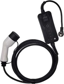 Зарядное устройство HiSmart Electric Car Charger Type 2 Schuko 3.6kW, 1-Phase, 5m, белый/черный, 220 В