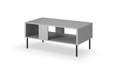Журнальный столик Domoletti ASENSIO, серый, 110 см x 60 см x 48 см