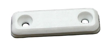 Baldų kojelės Haushalt P(F)4-47, balta, 48x15x17 mm, 20 vnt.