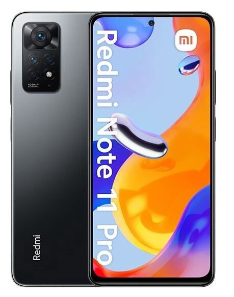 Мобильный телефон Xiaomi Redmi Note 11 Pro, серый, 6GB/64GB