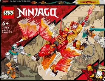 Конструктор LEGO® NINJAGO® Огненный дракон ЭВО Кая 71762, 204 шт.