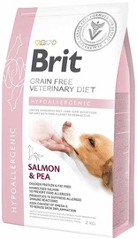 Сухой корм для собак Brit GF Veterinary Diets Hypoallergenic, лосось, 2 кг