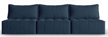 Moduļu dīvāns Micadoni Home Mike, tumši zila, 240 x 90 cm x 78 cm