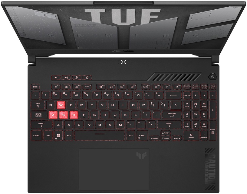 Sülearvuti Asus TUF Gaming A15 FA507NU-TT903W, AMD Ryzen 7-7735HS, 16 GB, 1 TB, 15.6 ", RTX 4050, must, en