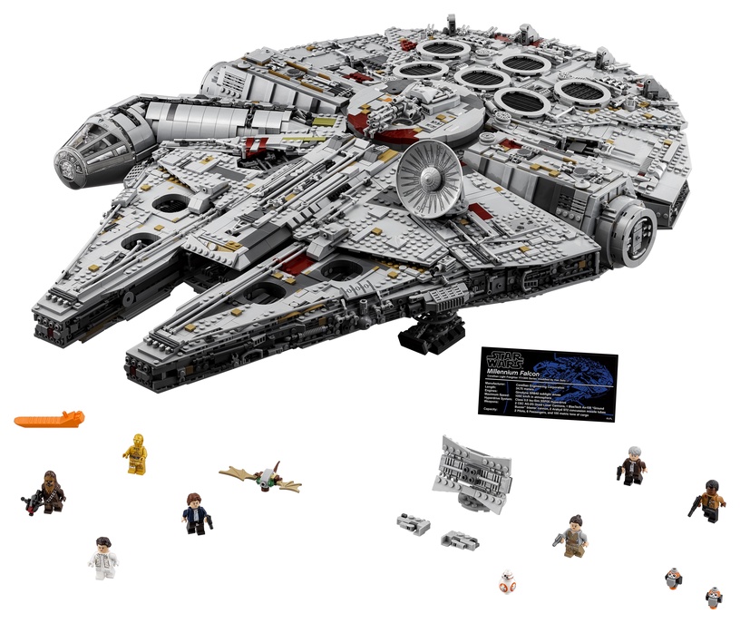 Konstruktors LEGO Star Wars Millennium Falcon™ 75192, 7541 gab.