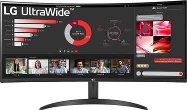 Monitors LG 34WR50QC-B.AEU, 34", 5 ms