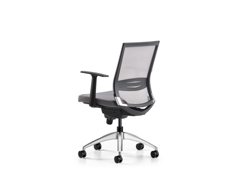 Офисный стул Kalune Design Office Chair, 59 x 64 x 90 см, серый/антрацитовый