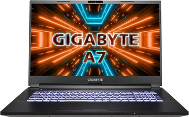 Klēpjdators Gigabyte A7 K1-BEE1150SD, AMD Ryzen 7 5800H, spēlēm, 16 GB, 512 GB, 17.3 "