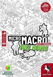 Lauamäng Pegasus Spiele MicroMacro: Crime City Full House, EN