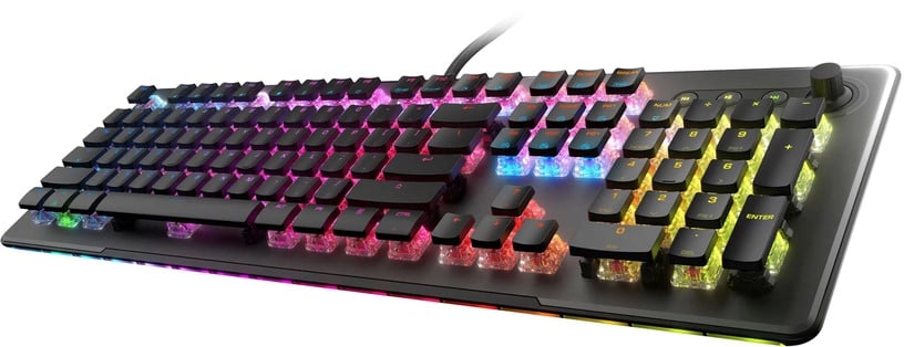 Klaviatuur Roccat Vulcan II MAX RGB Vulcan II MAX RGB TITAN II OPTICAL RED, Inglise (US), must