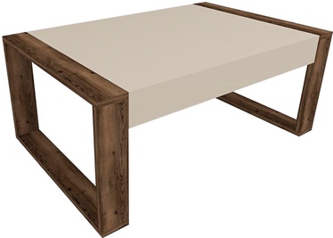 Журнальный столик Kalune Design Retro, бежевый, 50 см x 90 см x 40 см