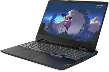 Portatīvais dators Lenovo IdeaPad Gaming 3 15IAH7 82S900JMPB, Intel® Core™ i5-12450H, spēlēm, 16 GB, 512 GB, 15.6 "