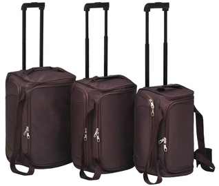 Koferu komplekts VLX 3 Piece Set 91313, brūna, 360 x 340 x 570 mm